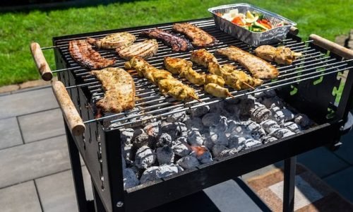 chicken fish barbecue